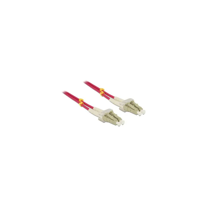 Delock Kabel Lichtwellenleiter LC to LC Multimode OM4 10 m — image 1