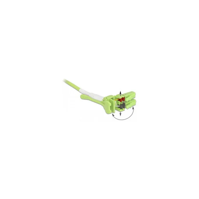 Delock Kabel Lichtwellenleiter LC to LC Multimode OM5 Uniboot 3 m — image 2