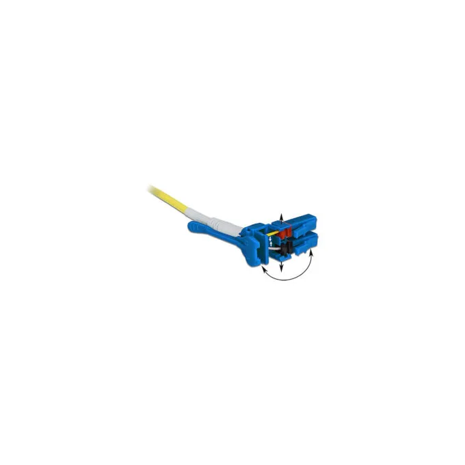 Delock Kabel Lichtwellenleiter LC to LC Singlemode OS2 Uniboot 1 m — image 2