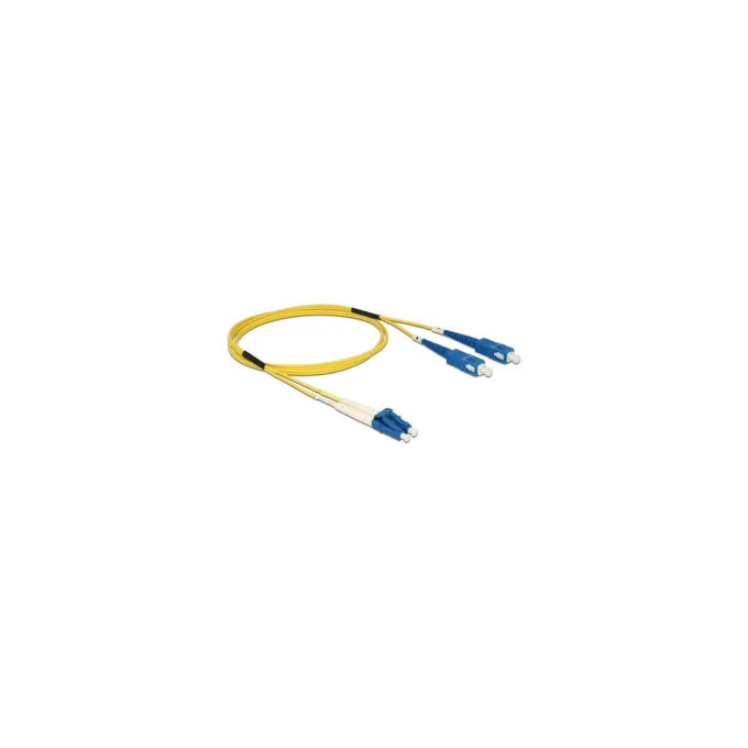 Delock Kabel Lichtwellenleiter LC to SC Singlemode OS2 1 m — image 2