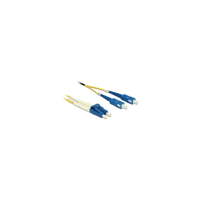 Delock Kabel Lichtwellenleiter LC to SC Singlemode OS2 1 m — image 1