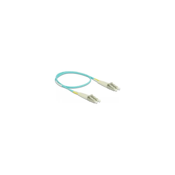Delock Kabel Lichtwellenleiter LC zu LC Multimode OM3 0.5 m — image 2