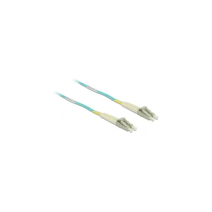 Delock Kabel Lichtwellenleiter LC zu LC Multimode OM3 0.5 m — image 1