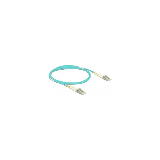 Delock Kabel Lichtwellenleiter LC zu LC Multimode OM3 2 m — image 1