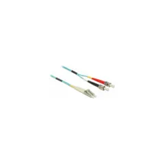 Delock Kabel Lichtwellenleiter LC zu ST Multimode OM3 0.5 m