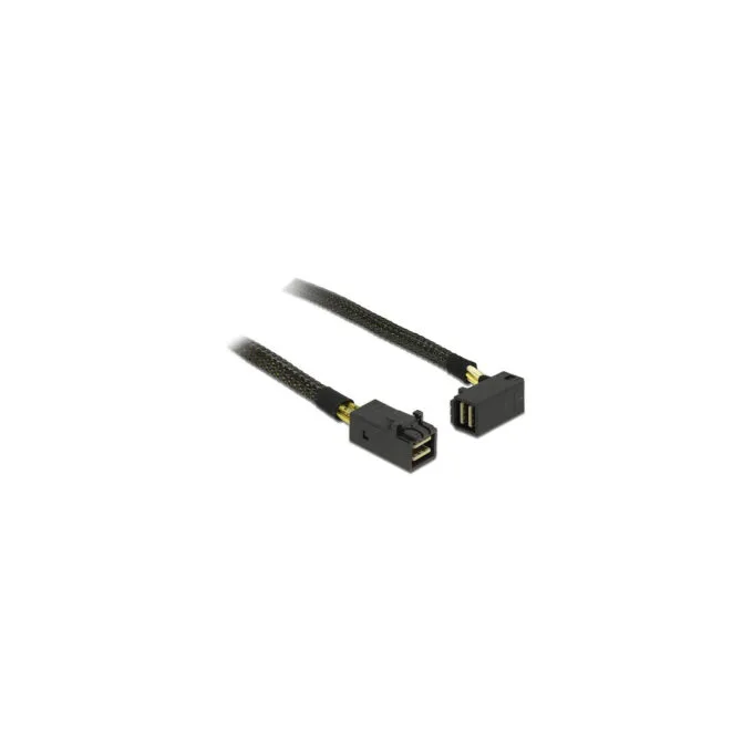 Delock Kabel Mini SAS HD SFF-8643 to Mini SAS HD SFF-8643 gewinkelt 0.5 m — image 1