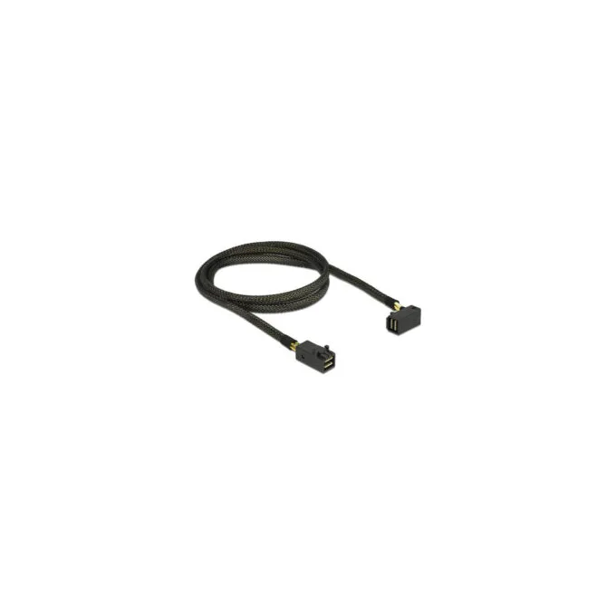 Delock Kabel Mini SAS HD SFF-8643 to Mini SAS HD SFF-8643 gewinkelt 1 m — image 2