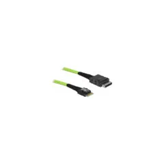 Delock Kabel OCuLink PCIe SFF-8611 zu Slim SAS SFF-8654 1 m