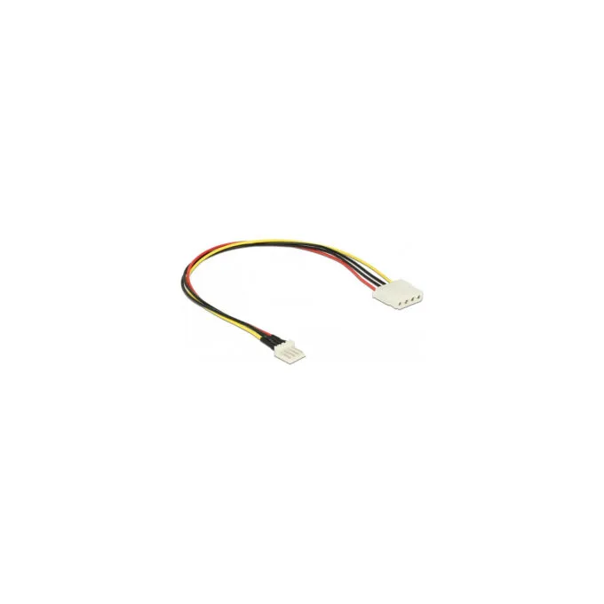 Delock Kabel Power Floppy 4 Pin Stecker to Molex 4 Pin Buchse 30 cm — image 1