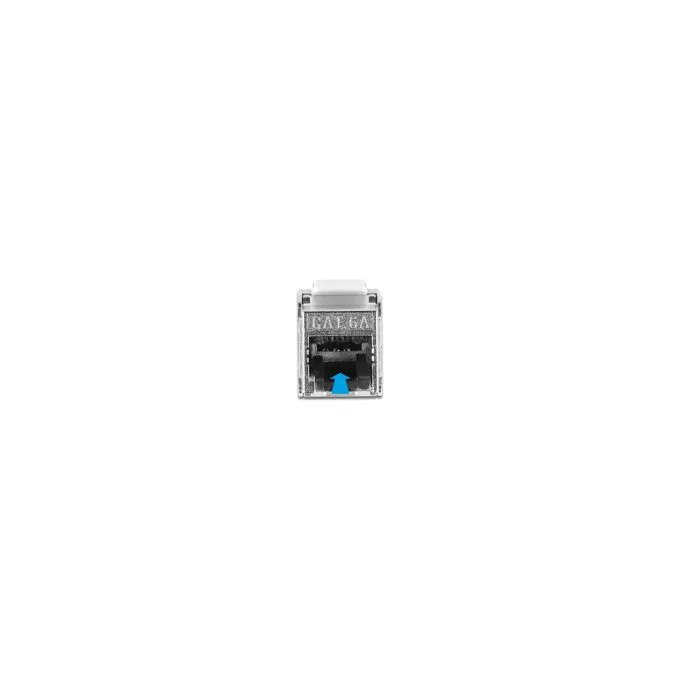 Delock Kabel RJ45 Stecker zu Keystone Modul RJ45 Buchse Cat.6A 3 m schwarz — image 3