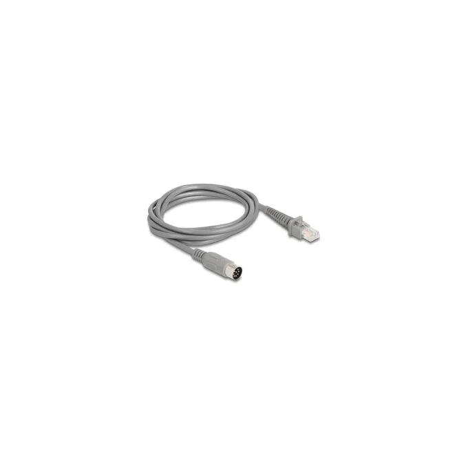 Delock Kabel RJ50 Stecker zu DIN 8 Pin Stecker 2 m grau — image 1