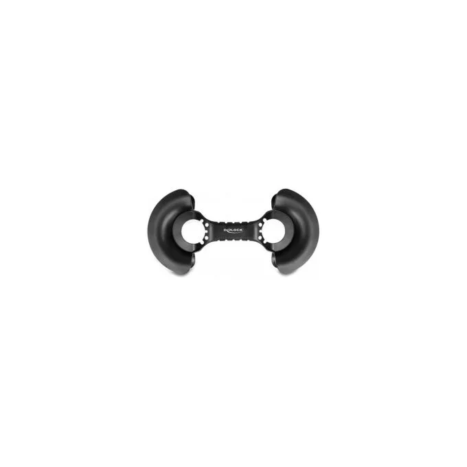Delock Kabelaufwickler 375 x 170 mm schwarz — image 2
