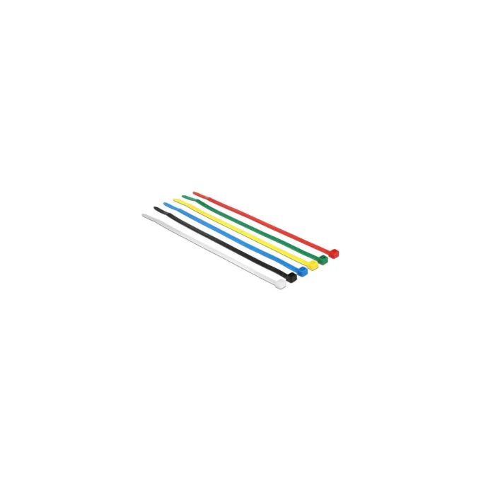 Delock Kabelbinder farbig L 200 x B 3.6 mm 100 Stück — image 1