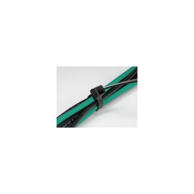 Delock Kabelbinder hitzebeständig L 300 x B 4.8 mm schwarz 100 Stück — image 2