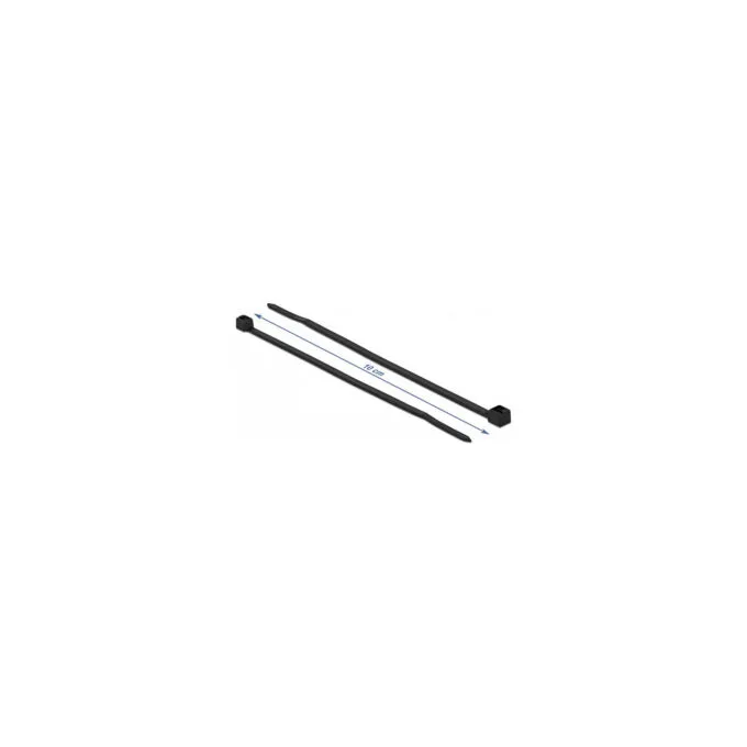 Delock Kabelbinder kälteresistent L 100 x B 2.5 mm schwarz 100 Stück — image 2