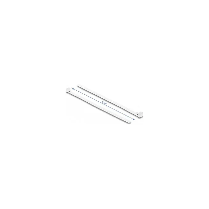Delock Kabelbinder wiederverwendbar L 150 x B 7.2 mm 100 Stück weiß — image 2