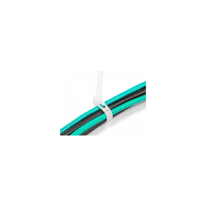 Delock Kabelbinder wiederverwendbar L 150 x B 7.2 mm 100 Stück weiß — image 4