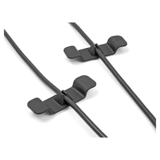 Delock Kabelhalter Clip selbstklebend Set 3 Stück schwarz — image 4
