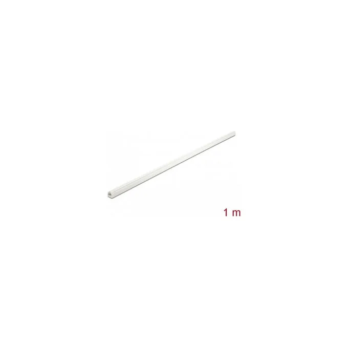 Delock Kabelkanal Mini selbstschließend selbstklebend 10 x 10 mm - Länge 1 m weiß — image 2