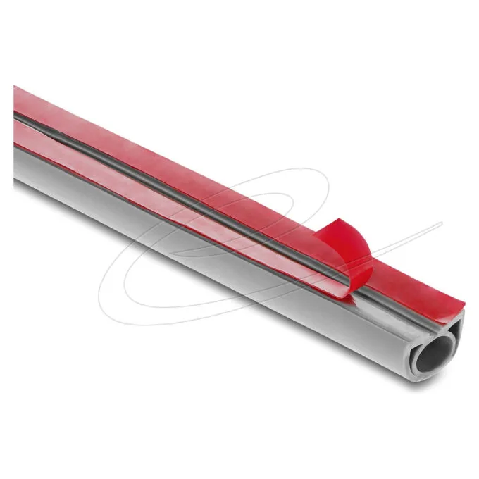 Delock Kabelkanal PVC flexibel 20 x 10 mm - Länge 2 m grau — image 2