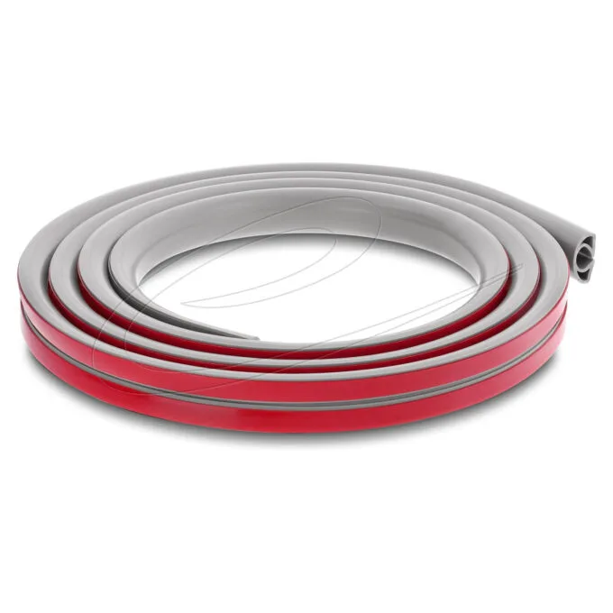 Delock Kabelkanal PVC flexibel 20 x 10 mm - Länge 2 m grau — image 1