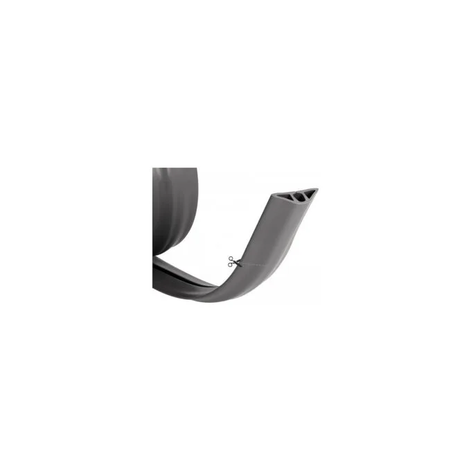 Delock Kabelkanal PVC flexibel 50 x 13 mm - Länge 1.5 m grau — image 3