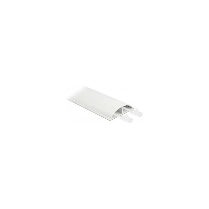 Delock Kabelkanal selbstklebend 119 x 26 mm - Länge 1 m weiß — image 1
