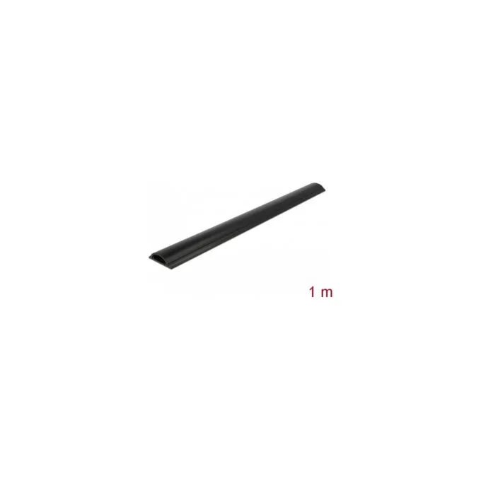 Delock Kabelkanal selbstklebend 50 x 12 mm - Länge 1 m schwarz — image 2