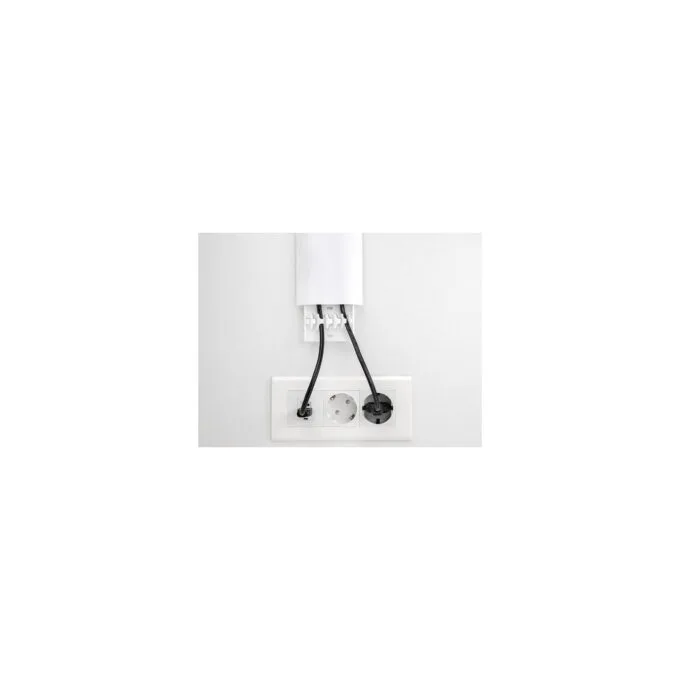Delock Kabelkanal selbstklebend mit Kabelbefestigung 85 x 10 mm - Länge 300 mm 2 Stück weiß — image 4