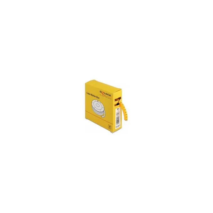 Delock Kabelmarker Box. Nr: 7. gelb. 500 Stück — image 1