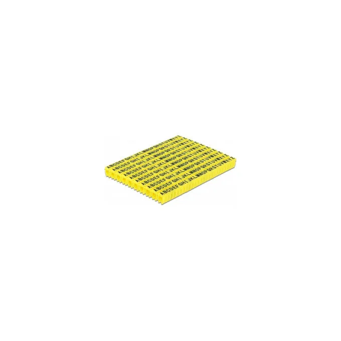 Delock Kabelmarker Clips A-Z gelb 260-teilig — image 2