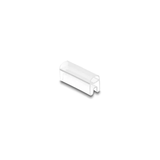 Delock Kabelmarkierer für Kabeldurchmesser 2 - 4 mm 50 Stück transparent — image 1