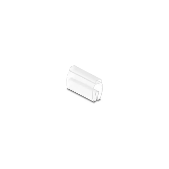 Delock Kabelmarkierer für Kabeldurchmesser 6 - 10 mm 50 Stück transparent — image 1
