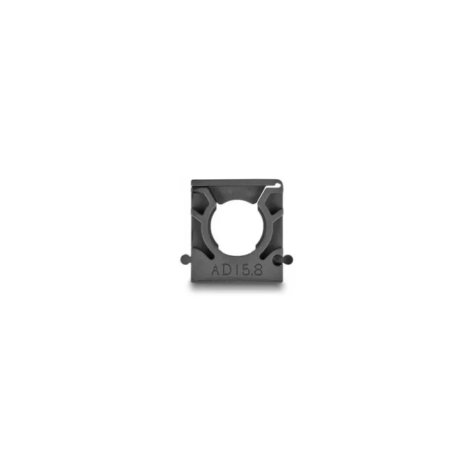 Delock Kabelschlauchhalter mit Verschlussclip 15.8 mm 8 Stück schwarz — image 3