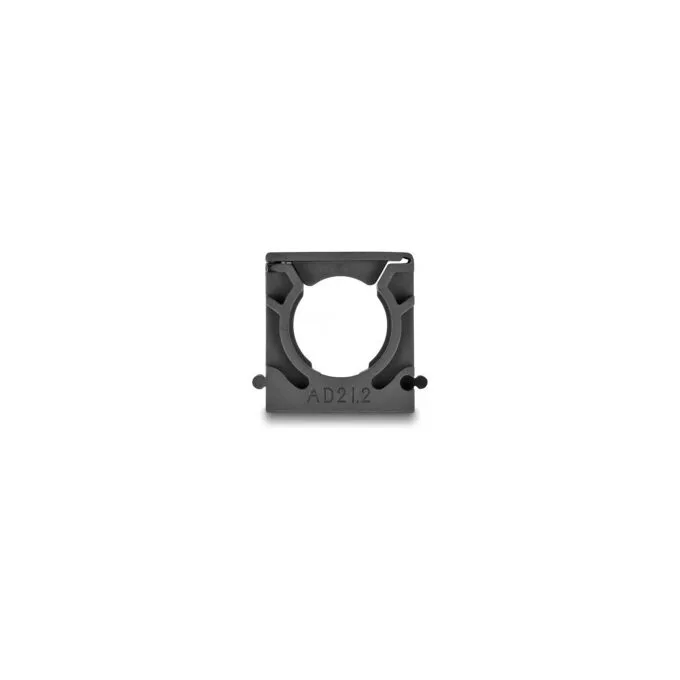Delock Kabelschlauchhalter mit Verschlussclip 21.2 mm 4 Stück schwarz — image 3