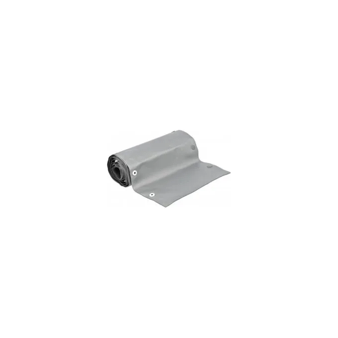 Delock Kabelschutzschlauch mit Knopfverschluss hitzebeständig 2 m x 50 mm grau schwarz — image 1