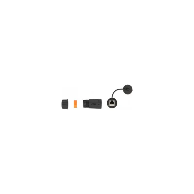 Delock Kabelverbinder RJ45 Buchse zu RJ45 Buchse Cat.6A mit Gehäuse und Verschlusskappe wasserfest — image 2