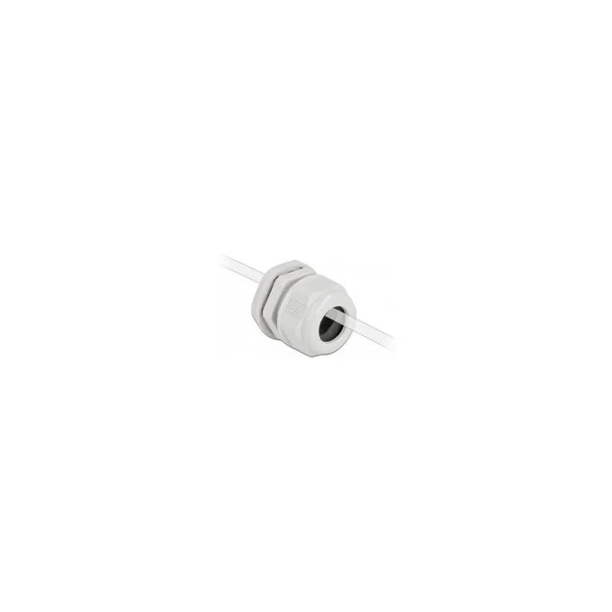 Delock Kabelverschraubung PG21 für Flachkabel grau 2 Stück — image 4