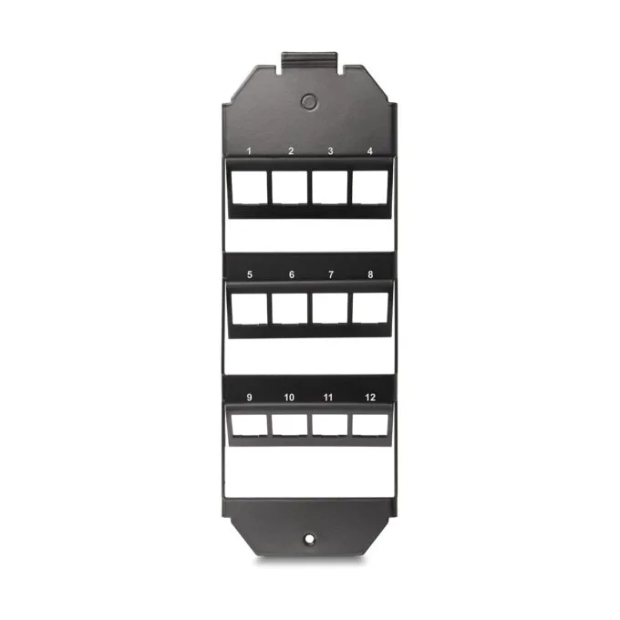 Delock Keystone Halterung 12 Port für Bodentank — image 2