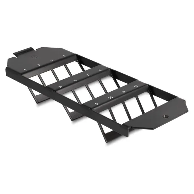 Delock Keystone Halterung 12 Port für Bodentank — image 1