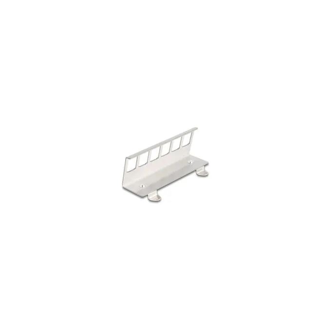 Delock Keystone Metall Halterung 6 Port für Hutschiene — image 2