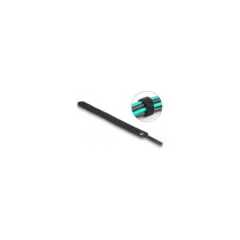 Delock Klett-Kabelbinder L 150 x B 12 mm schwarz 10 Stück