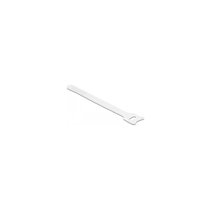 Delock Klett-Kabelbinder L 150 x B 12 mm weiß 10 Stück — image 1
