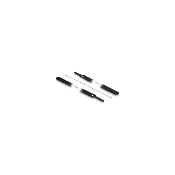 Delock Klett-Kabelbinder L 300 x B 12 mm schwarz 10 Stück — image 2