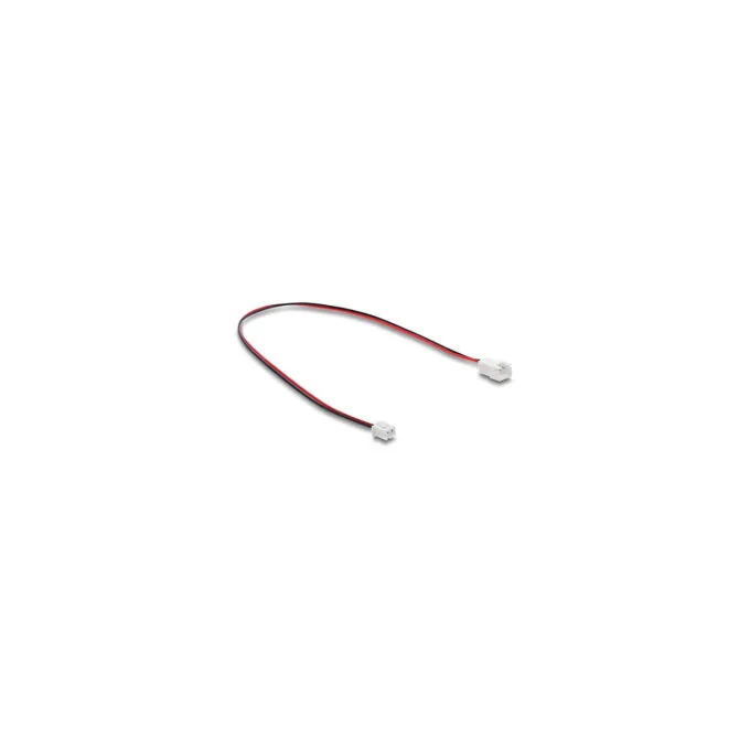 Delock Lüfter Verlängerungskabel JST Stecker zu Buchse 2 Pin. Steckerlänge 7 mm. 30 cm — image 1