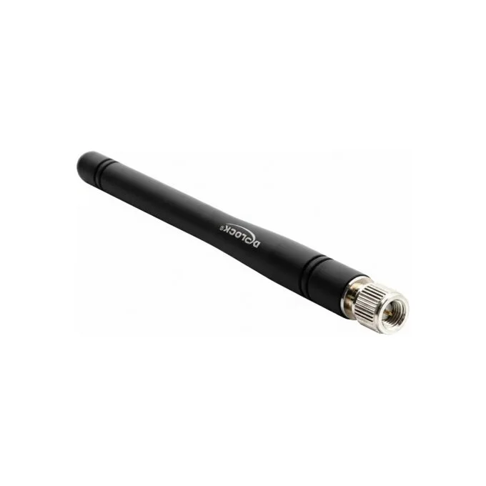 Delock LTE Antenne SMA Stecker 1,0 - 5,23 dBi omnidirektional starr schwarz — image 1