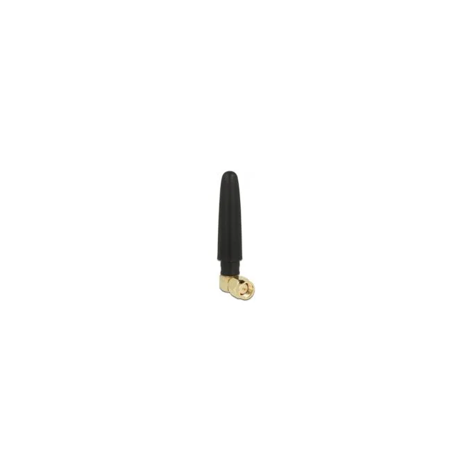 DELOCK LTE Antenne SMA Stecker 90 2 dBi omnidirektional starr schwarz — image 1