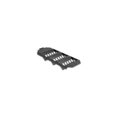 Delock LWL Halterung für Bodentank 18 Port für SC Simplex LC Duplex Kupplungen schwarz