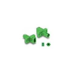 Delock LWL Hybrid Kupplung LC Simplex Buchse zu ST Simplex Buchse grün