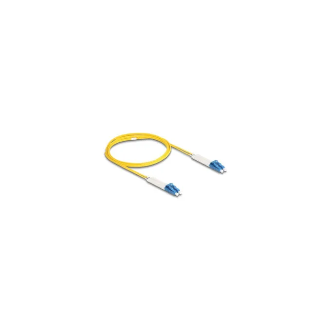 Delock LWL Kabel LC Duplex zu LC Duplex Singlemode OS2 winkelbar 2 m — image 2
